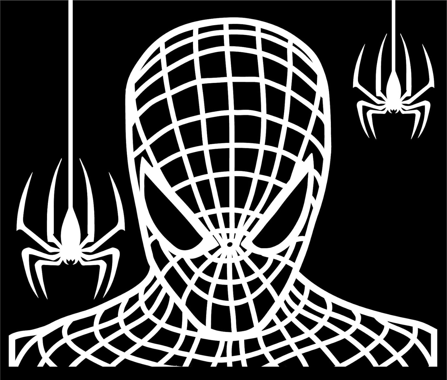 Spiderman Sticker 60 cm x 50 cm Choose colour 18 colours in