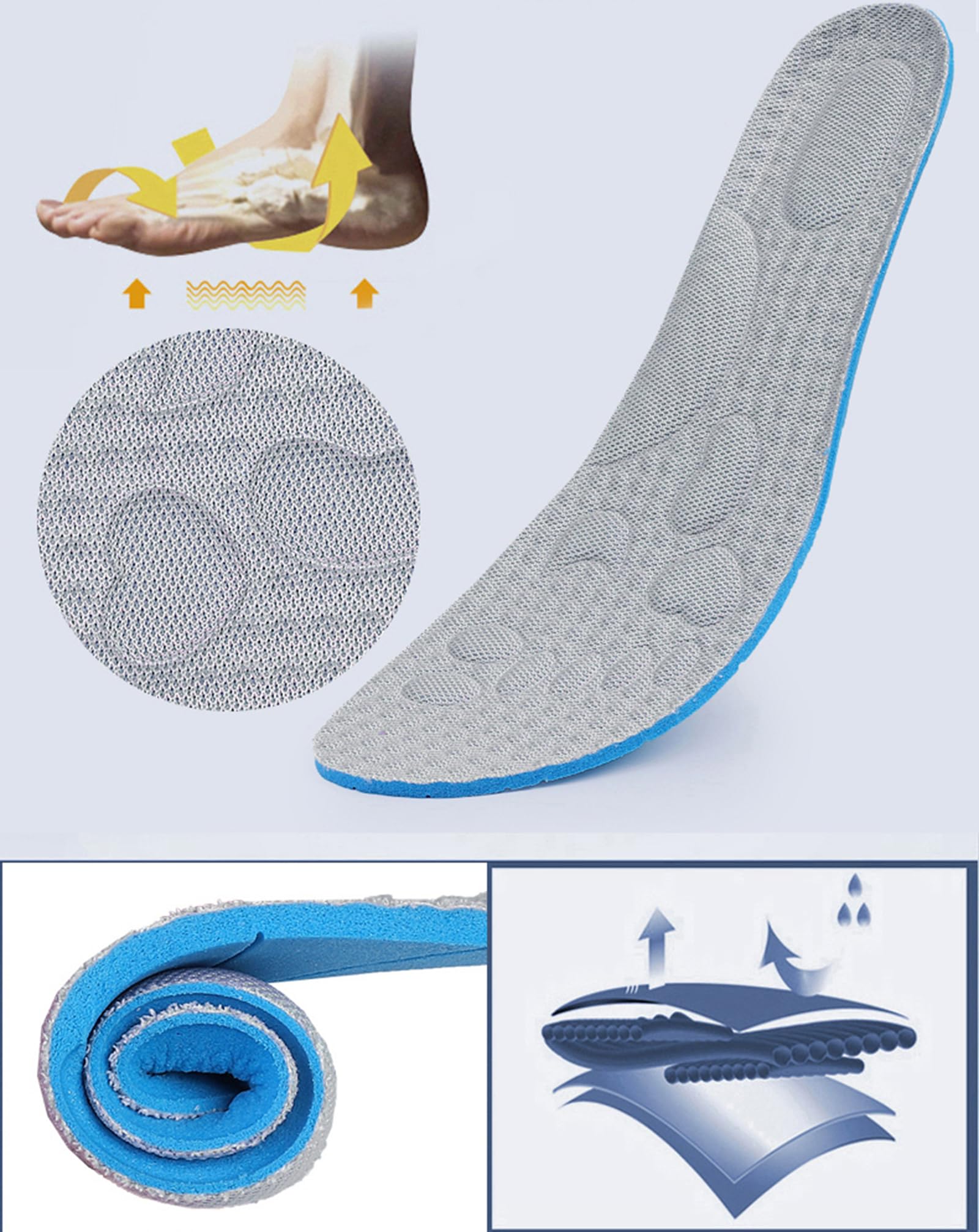 Meik Mangni Zuecos Hombre Mujer Transpirable Zapatillas de Playa Ligero Zapatillas de Estar por Casa Mules Antideslizante Pantuflas Casual 36-48 EU