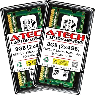 A-Tech 8GB Kit (2x4GB) RAM for Acer Aspire XC-703G | DDR3/DDR3L 1333MHz PC3L-10600 SODIMM 204-Pin Memory Upgrade