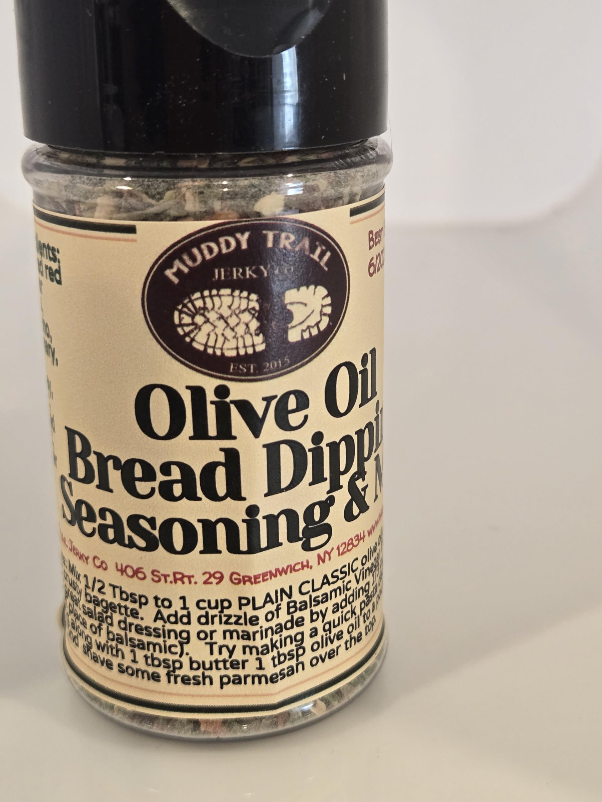 Olive Oil Bread Dipping Seasoning Small Shaker Jar Package