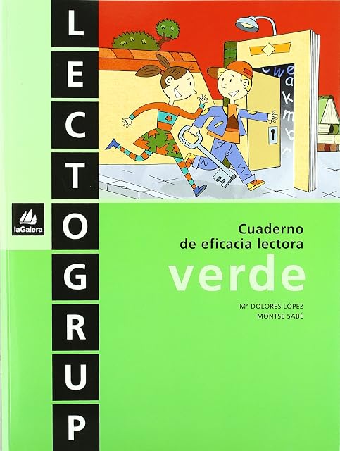 Portada de Lectogrup Verde. Cuaderno de Eficacia Lectora