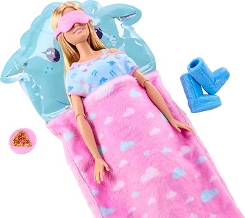 Barbie sleepover dolls and accessories