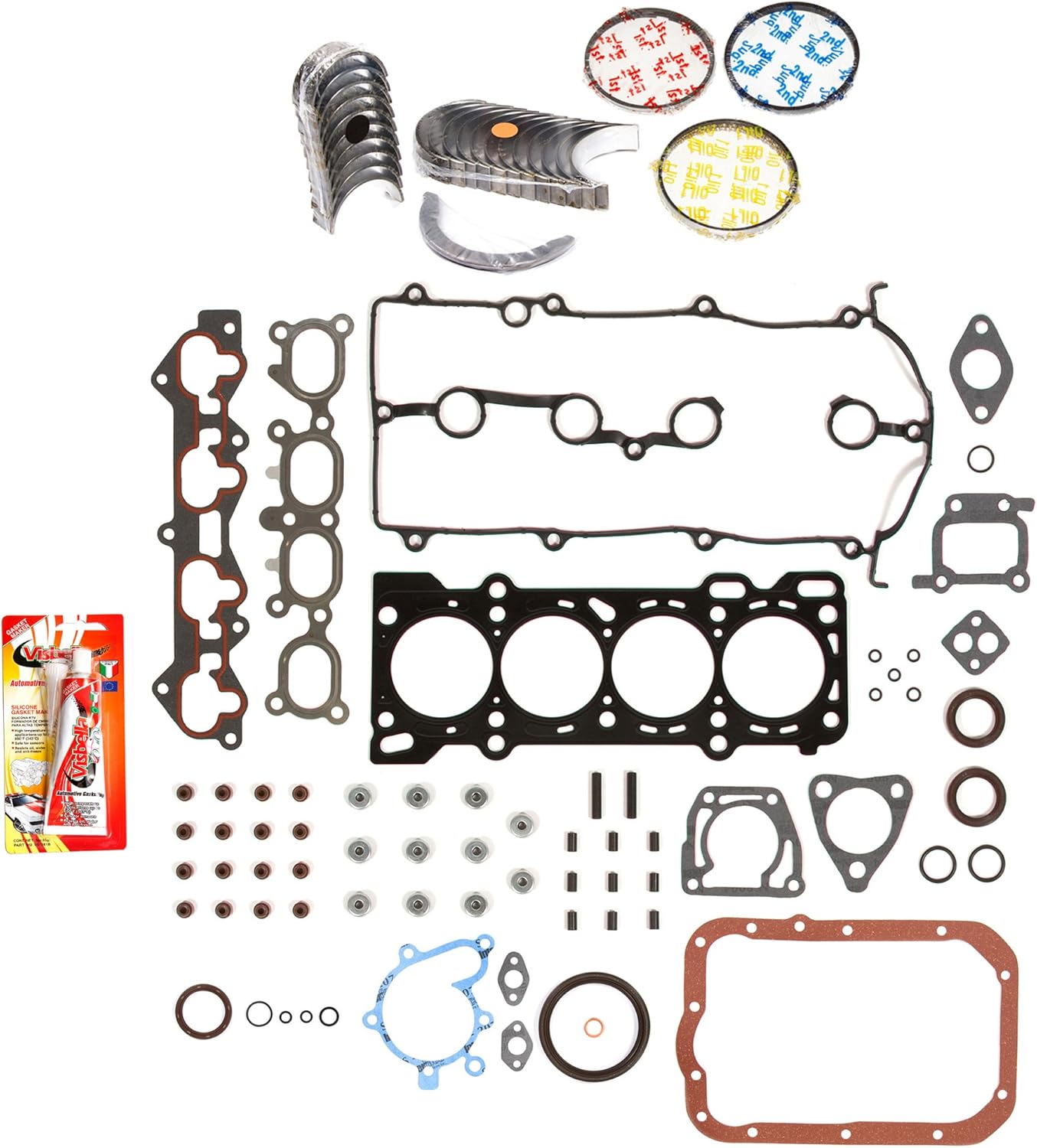 Domestic Gaskets Engine Rering Kit FSBRR6007EVE Fits 9397