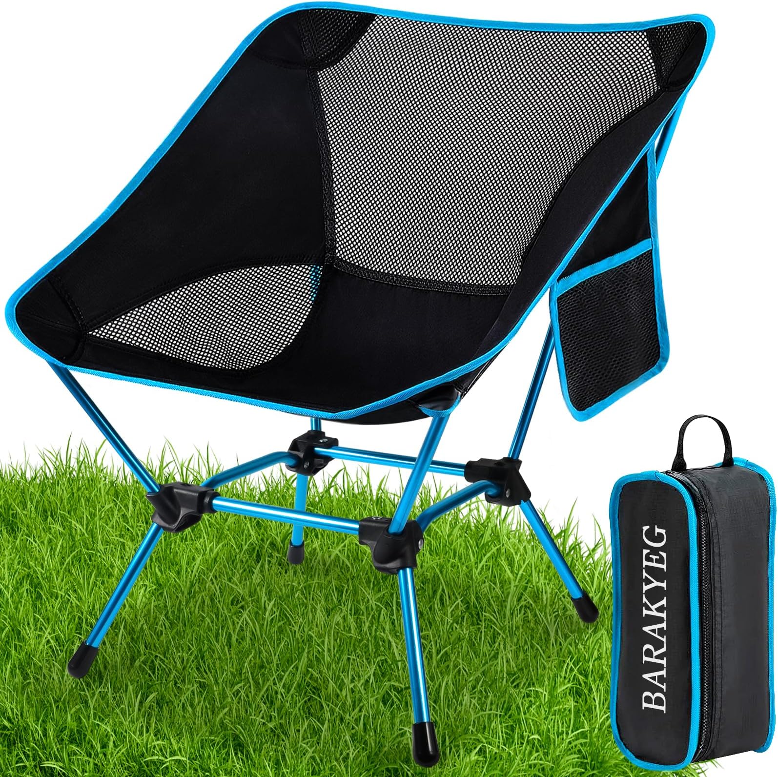 Fauteuil De Voyage Pliant Ultraléger - Camping, Pêche, Pique-nique - Neuf