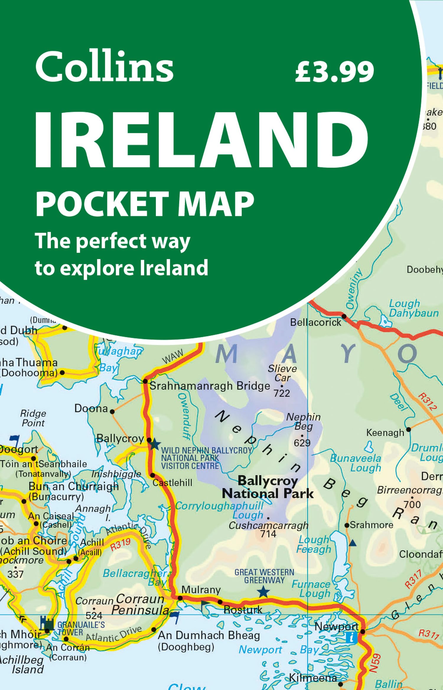 Ireland Pocket Map: The perfect way to explore Ireland