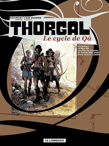 Couverture de L'Intégrale de Thorgal : Le Cycle de Qâ, tomes 9 à 13