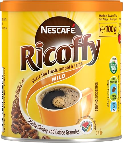 Nescafe Ricoffy Mild Instant Coffee 100g | A special blend of Chicory and coffee beans