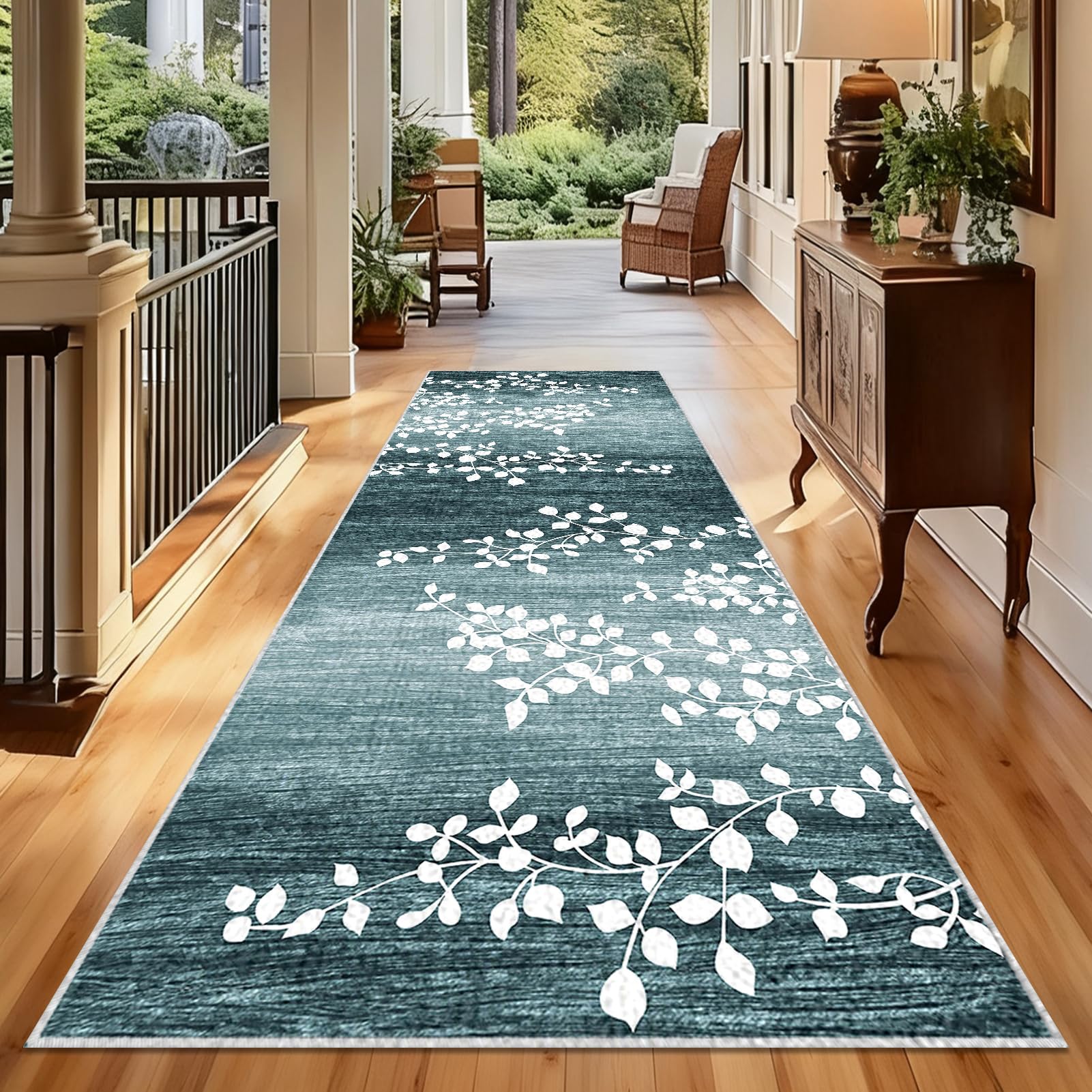 Lzrexnvofxg Color-Aa190 Long Hallway Runners 40 X 60 Cm Non Slip Washable Low Pile Carpet Runners For Hallways Kitchen Runner Rug For Entryway Hallway Narrow Hall Runner For Bedroom, Kitchen, Hallway, Living Room