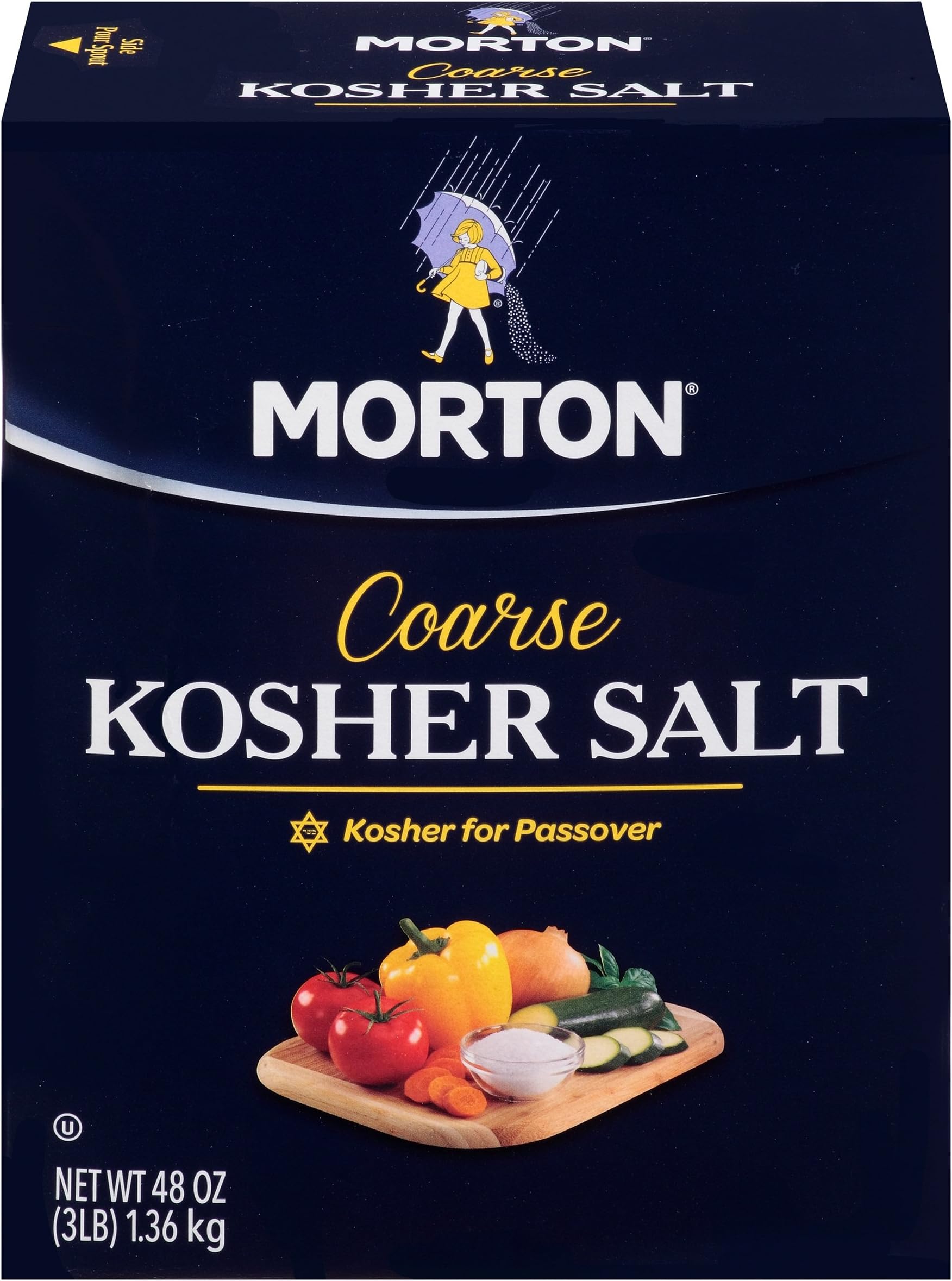 Kosher Salt-Coarse, 48 Ounce
