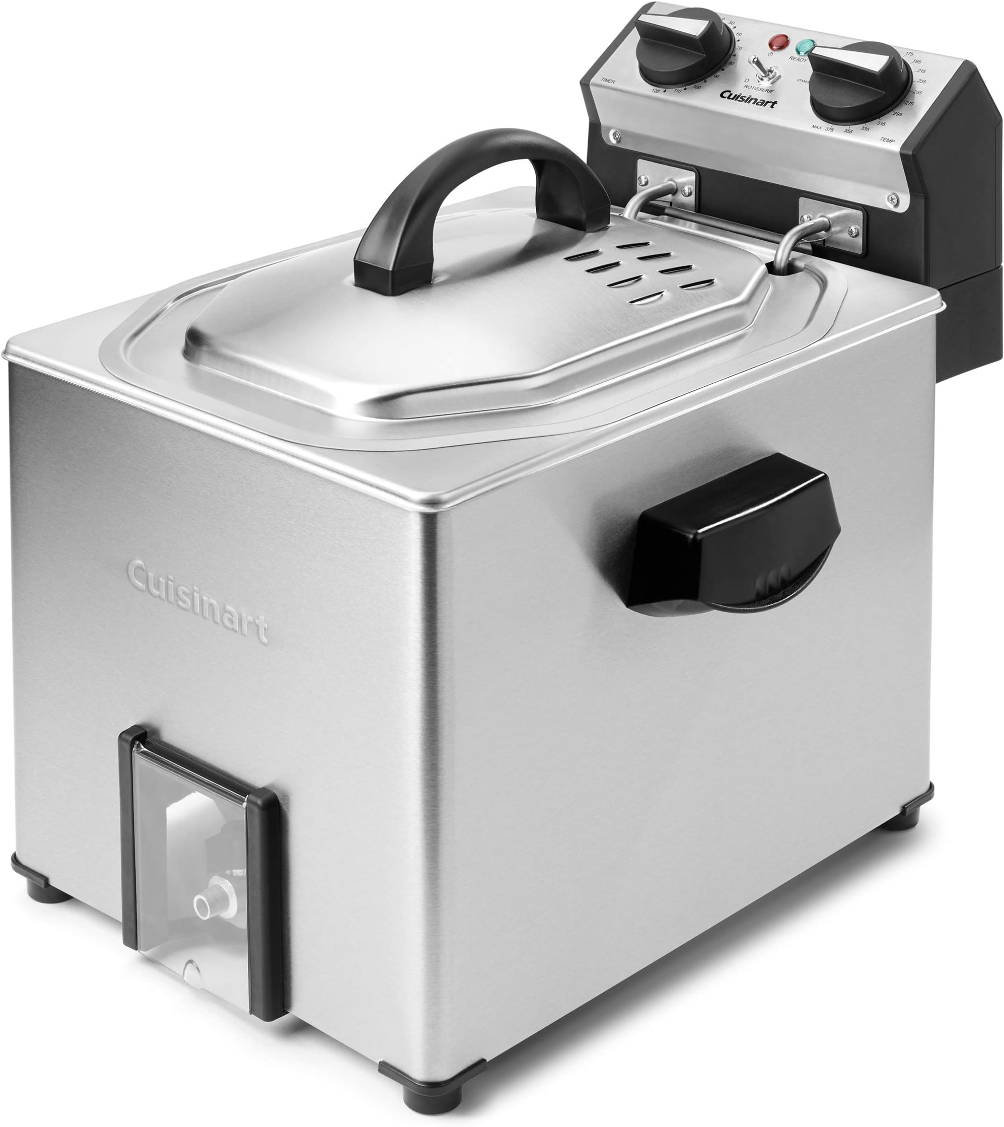 Cuisinart CDF500 ExtraLarge Rotisserie Deep Fryer, Silver