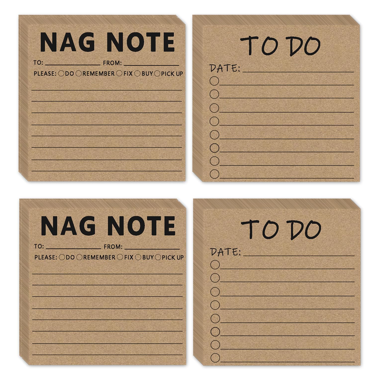 Bloc-notes adhésifs lignés pour s'organiser au bureau et à l'école - 4