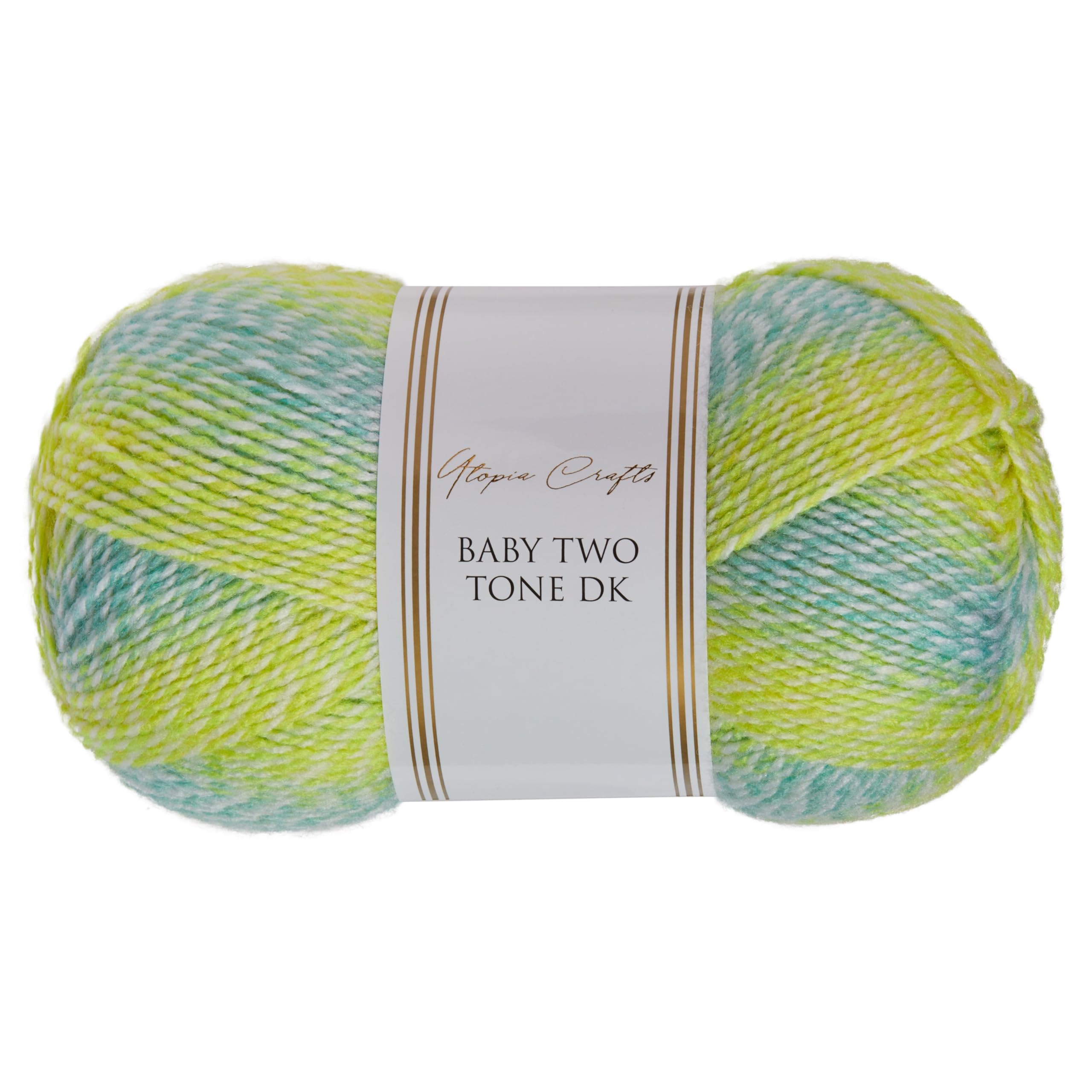 Utopia Crafts DK Baby Two Tone Double Knitting Yarn 100g (Tropical Breeze)