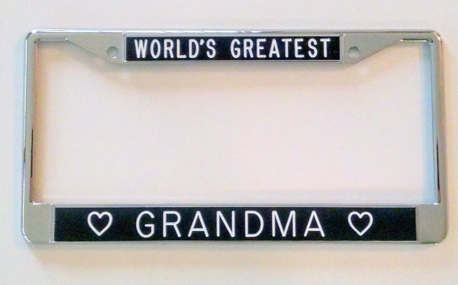 World's Greatest Grandma License Plate Frame