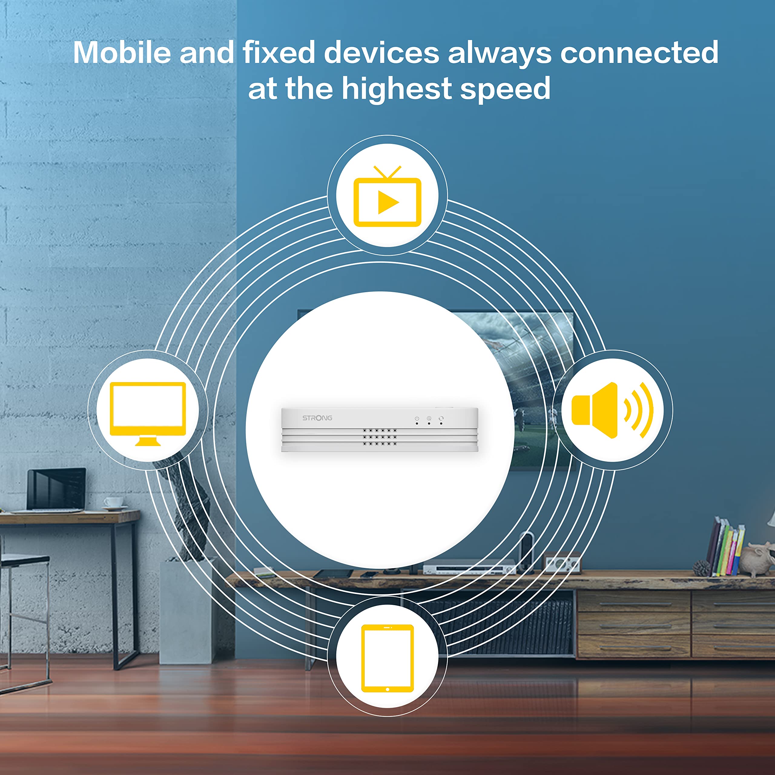 Buy STRONG ATRIA AC1200 Whole Home Mesh WiFi System, upto 2400sq² Wi