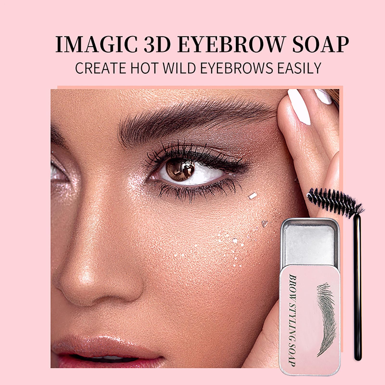 Amazon.co.jp: アイブロウソープ、ブロウスタイリングソープ、4D