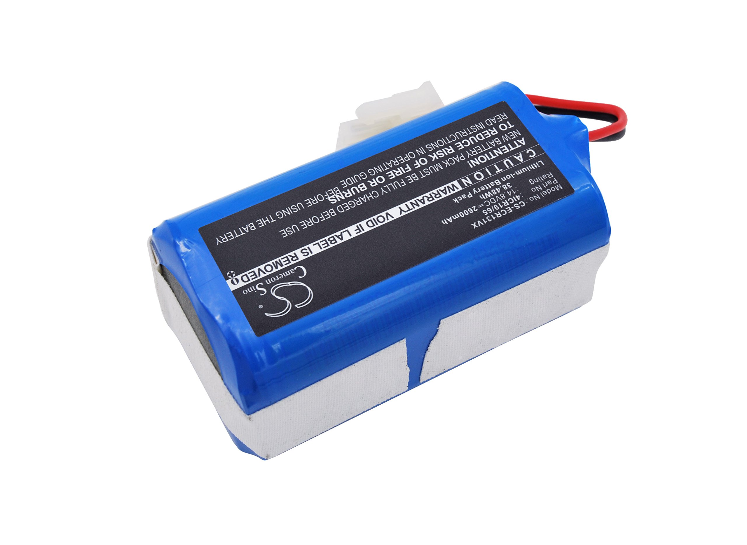 Ejjinenbby Replacement Battery Compatible for ZACO A6 A4 A8 A9 (2600mAh/14.8V), Battery