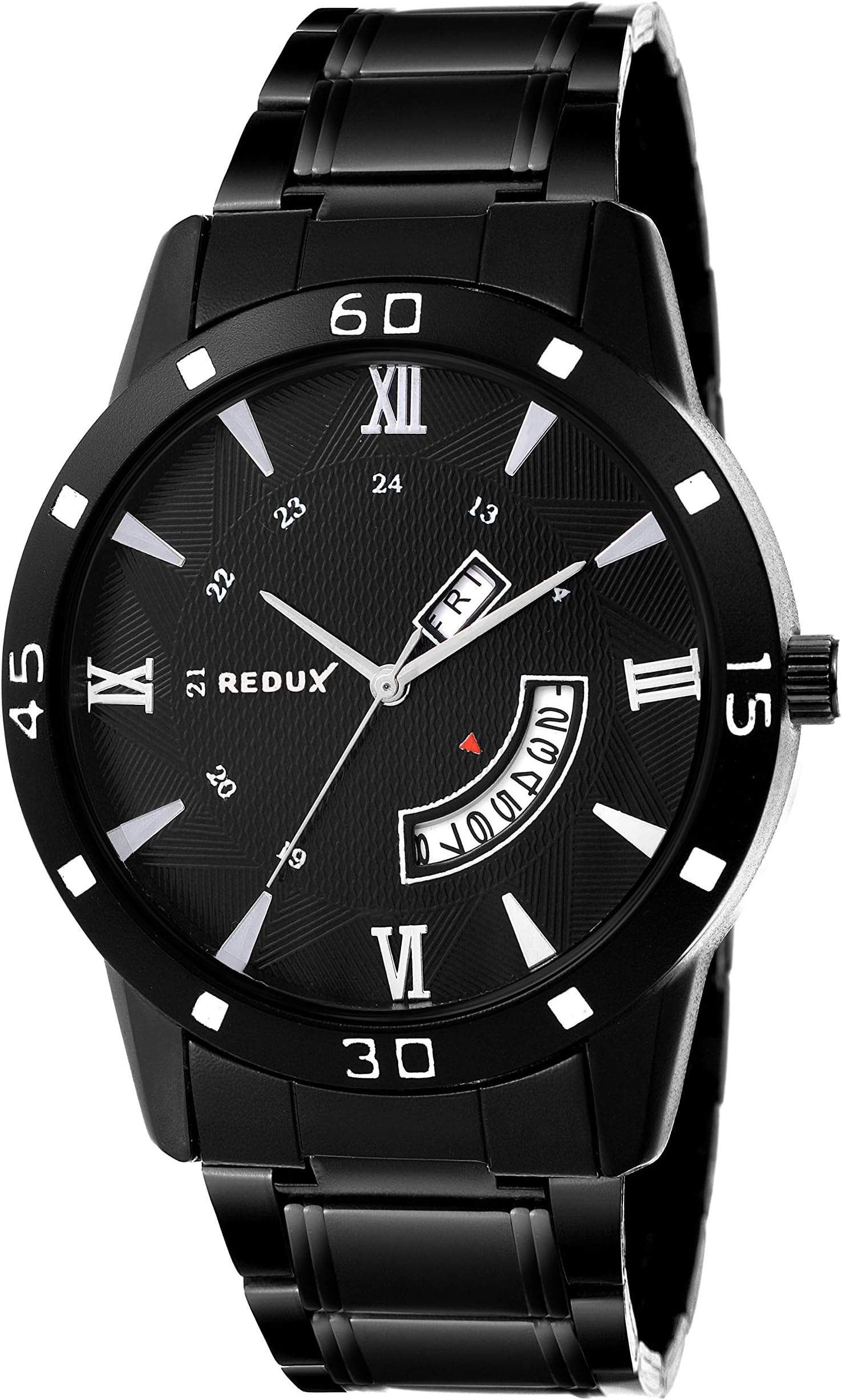 REDUX Analogue Black Dial Men's Watch RWS0234S