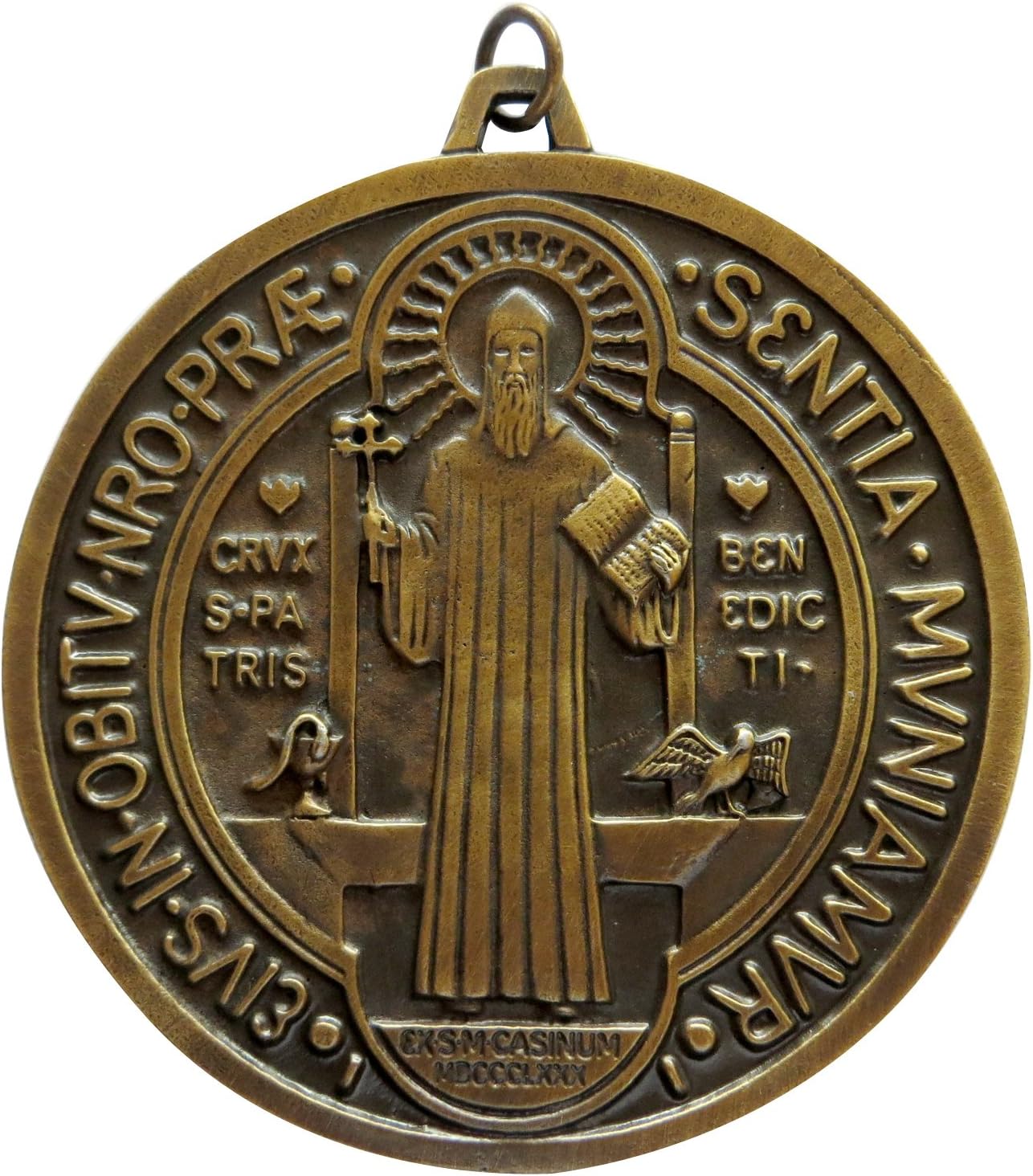 Saint Benedict Medal 3", Medalla de San Benito de 75mm