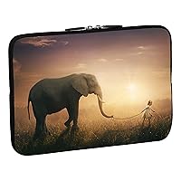 PEDEA Custodia protettiva per notebook fino a 15,6 pollici, motivo: elefante