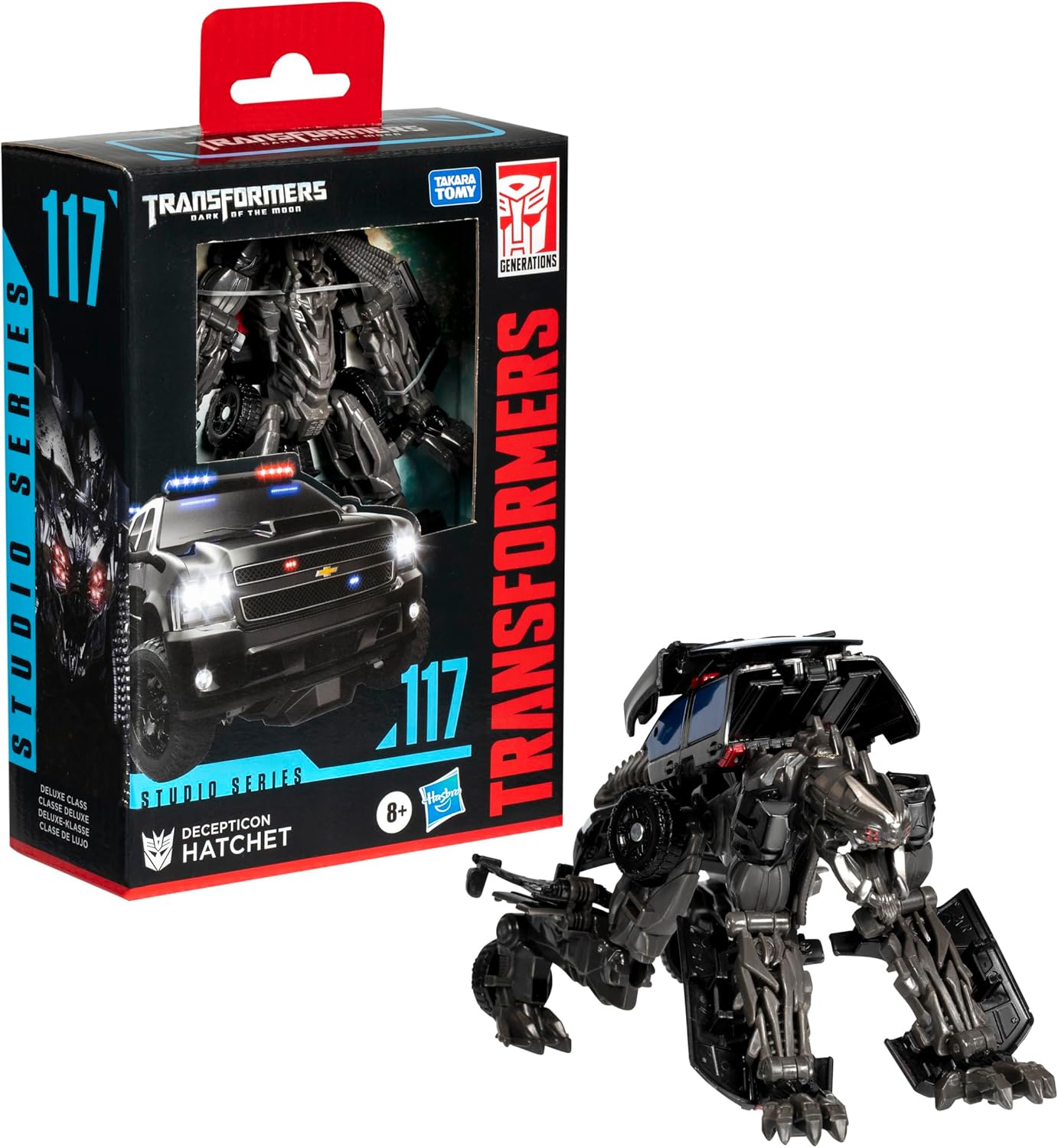 Transformers Generations Studio Series 94 Decepticon Hatchet Deluxe Class Action Figure Transformers The Hidden Side of The Moon
