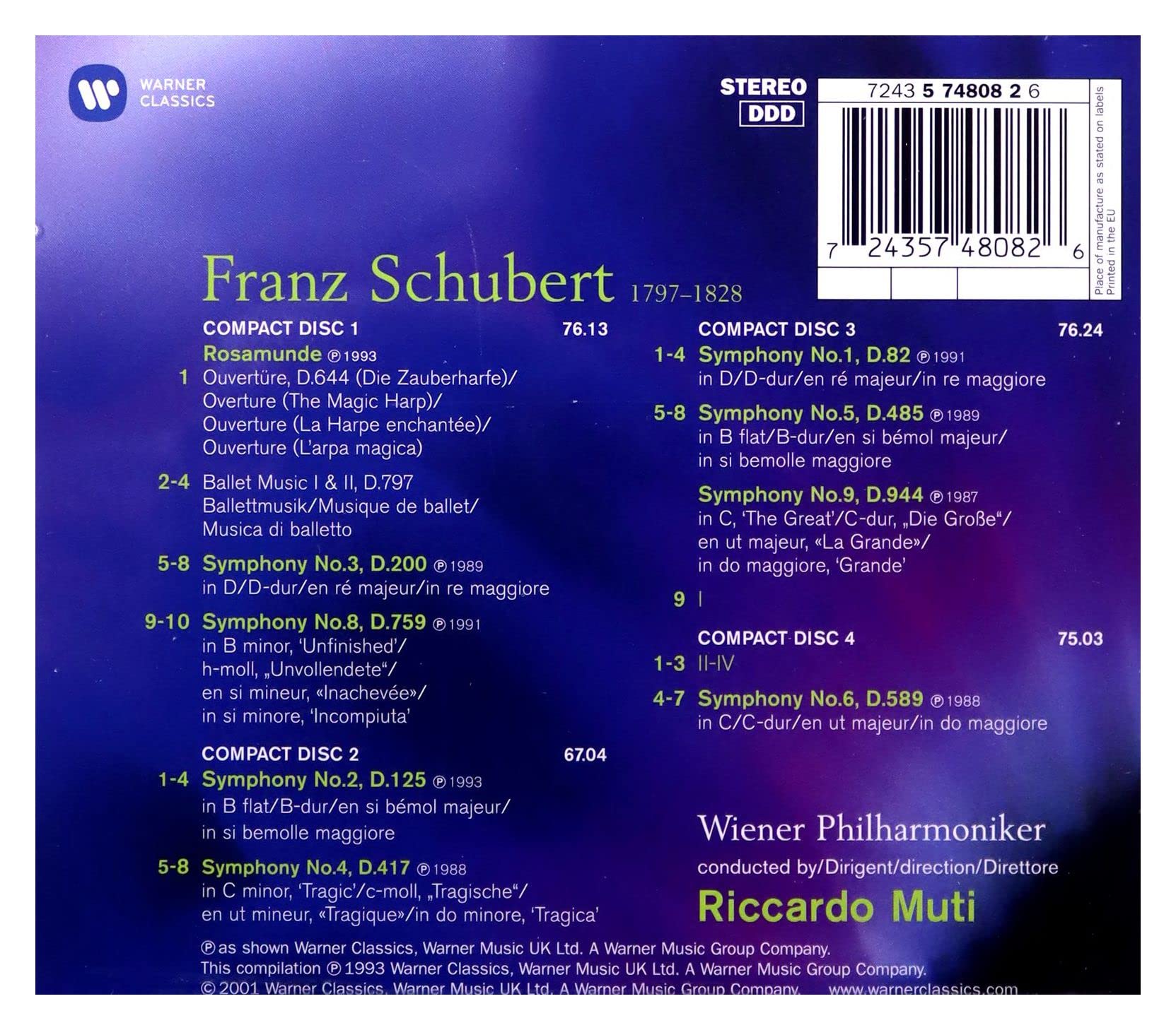 Schubert: The Complete Symphonies