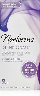 Norforms Suppositories Island Escape 12 Count