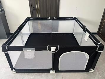 59x59 Black playpen