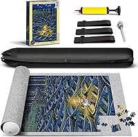 Vista 1 de Antelope Tapete de rompecabezas para rompecabezas de 1000 1500 y 500 piezas, tapete enrollable para rompecabezas de 45.6 x 26 pulgadas