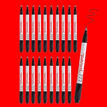 Amazon | PENOL OF SCANDINAVIA 油性マーカー 20本 ブラック