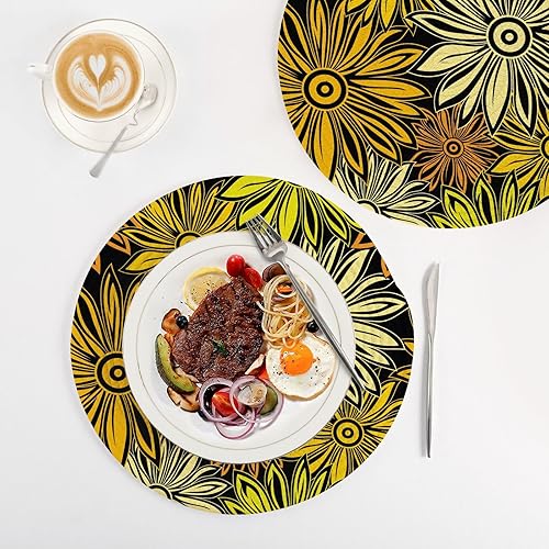 Miniatura 4 de Patrón de girasol que absorbe el agua, almohadilla de cocina, salvamanteles para ollas y sartenes calientes, salvamanteles para tetera, protector de