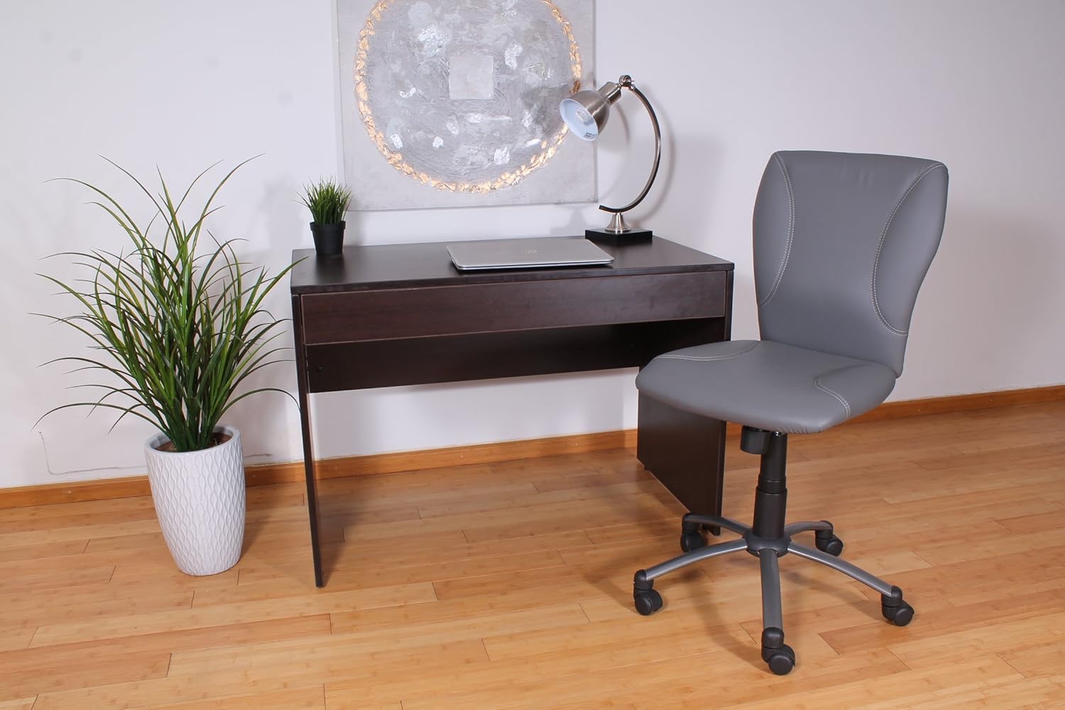 Boss Tiffany CaressoftPlus Chair, Grey : Home & Kitchen