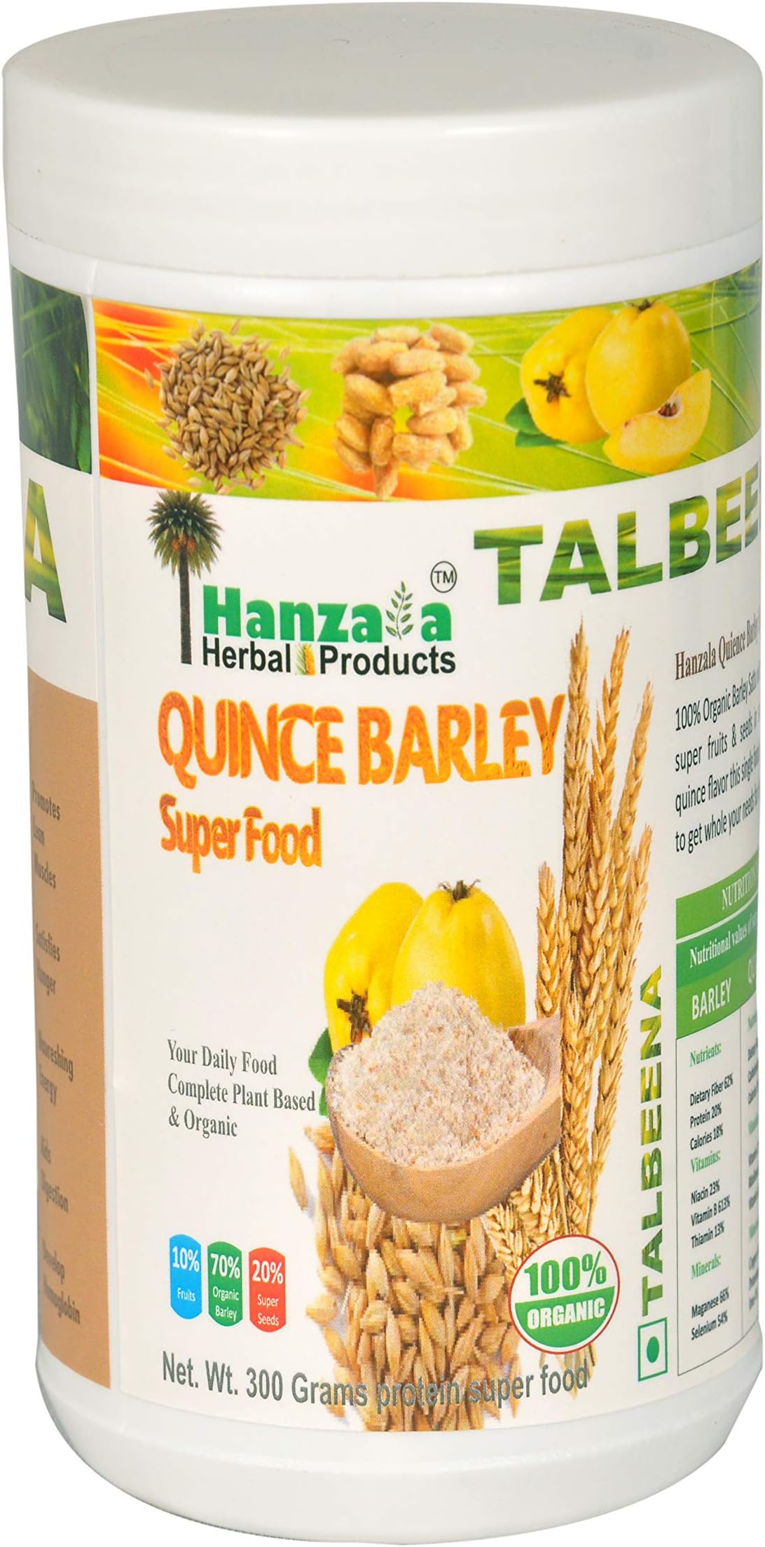 Products Organic Talbina with Husk and Quince Barley (300 g)