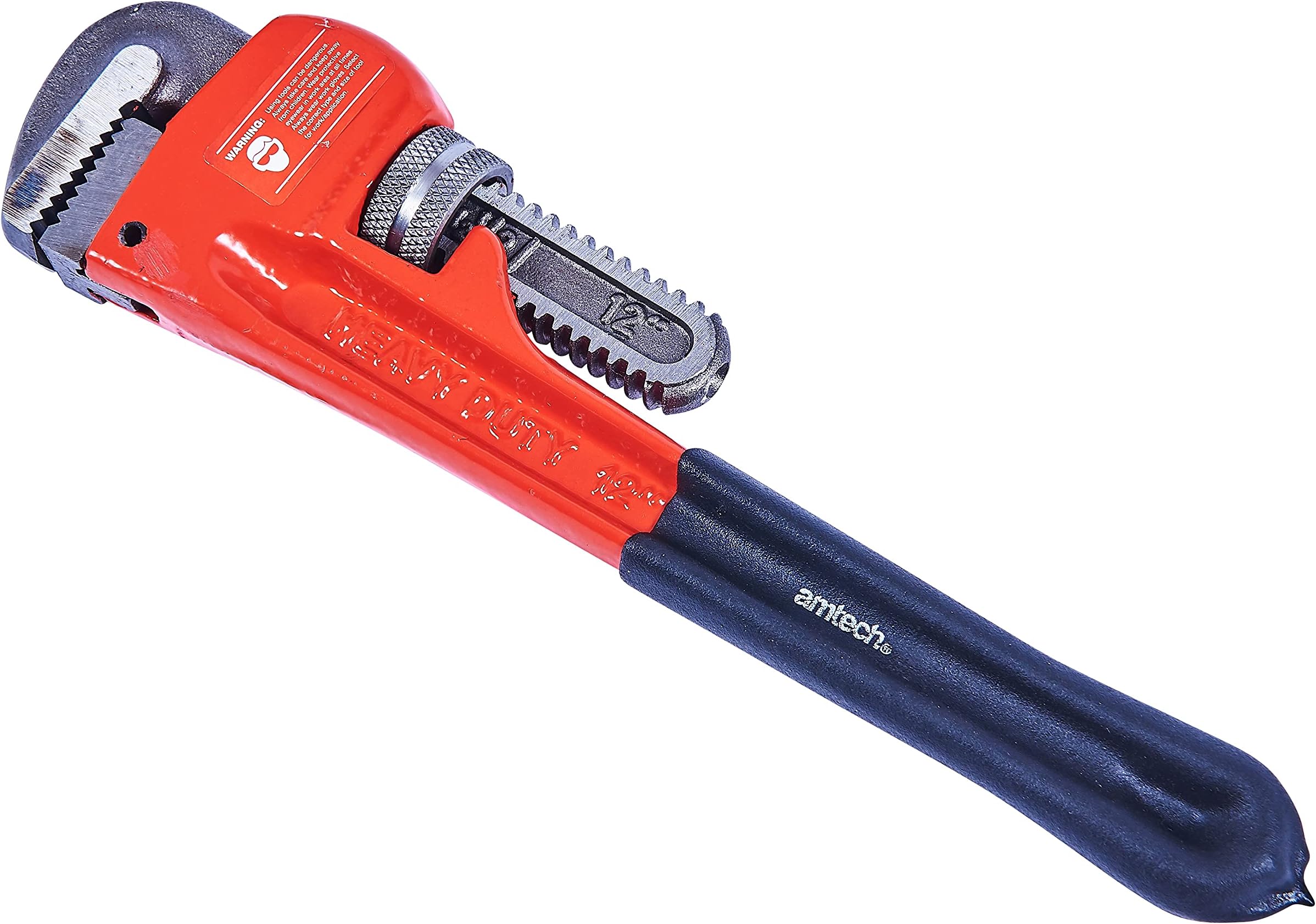 Amtech C1258 Professional Pipe Wrench, 12-Inch