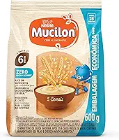 Cereal Infantil Mucilon® 5 Cereais Zero 600g