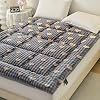 Queen Size Mattress Pad,Padded Mattress Cover Elastic Fitted Mattress Topper (Gray Heart, King)