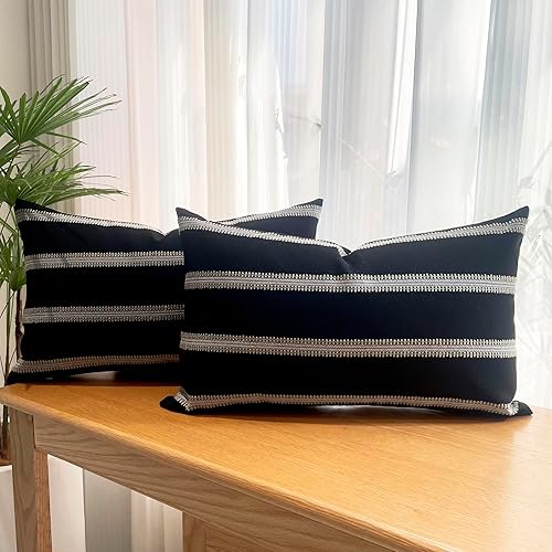 Slow Cow Funda de cojĂn bordada para sofá, sala de estar, 18 x 18 pulgadas Slow Cow Funda de cojĂn bordada para sofá, sala de estar, 18 x 18 pulgadas