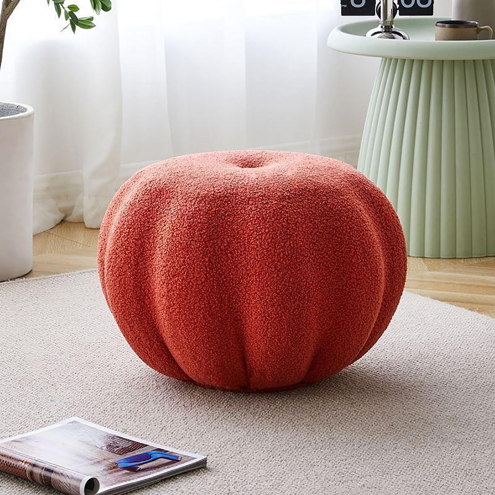 Chaise de maquillage et pouf de coiffeuse pour soulager les jambes fatiguées
