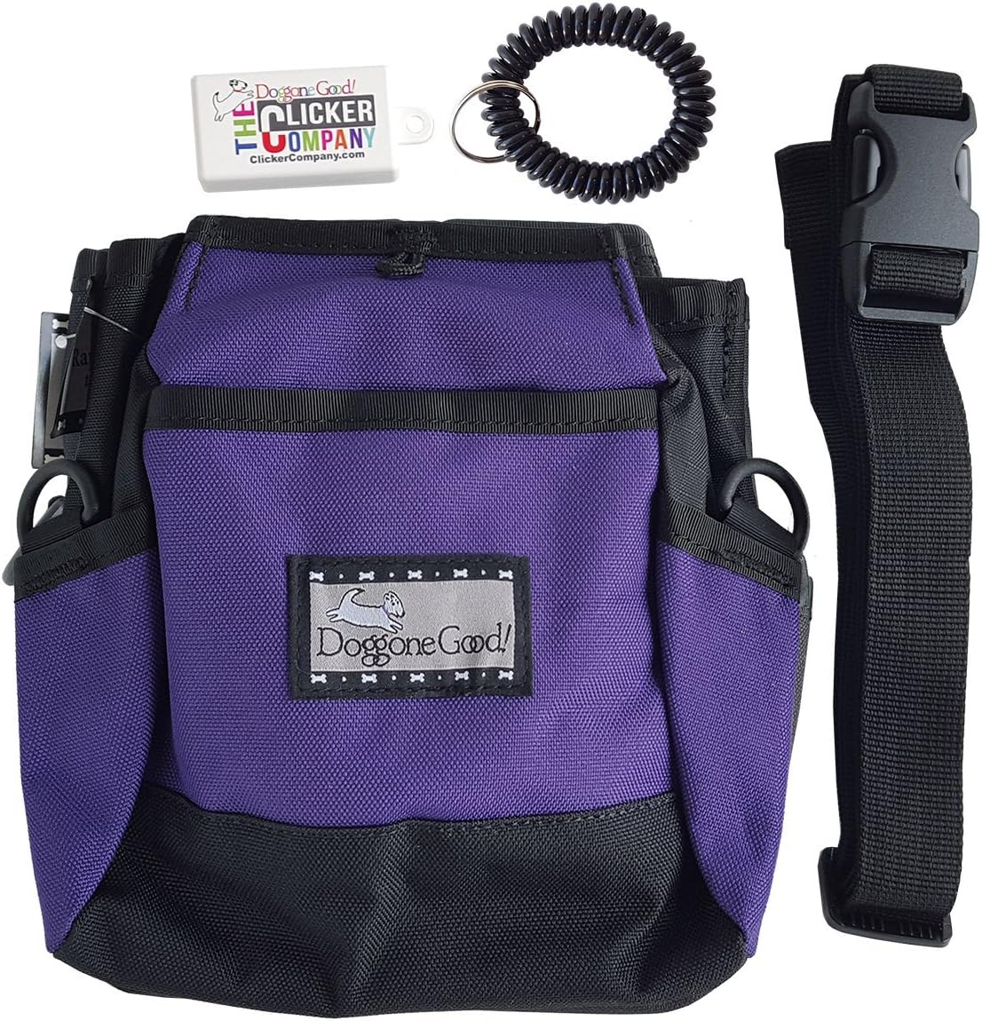 Doggone Good Rapid Rewards Deluxe Treat Pouch w/Free Belt, Clicker, and Wrist Coil Buy Directly from The Manufacturer