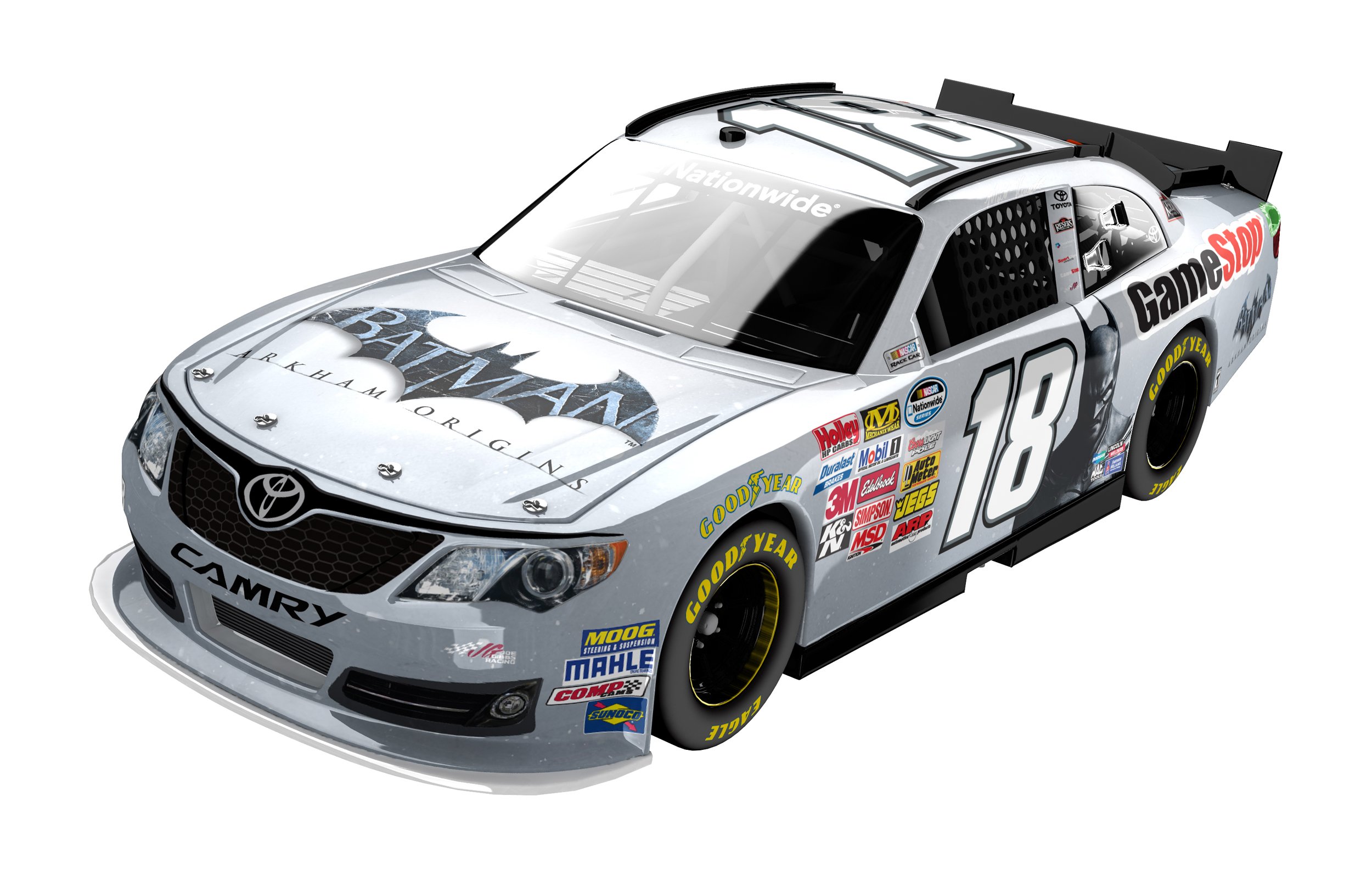 Matt Kenseth #18 Batman: Arkham Origins/Gamestop 2013 Toyota Camry