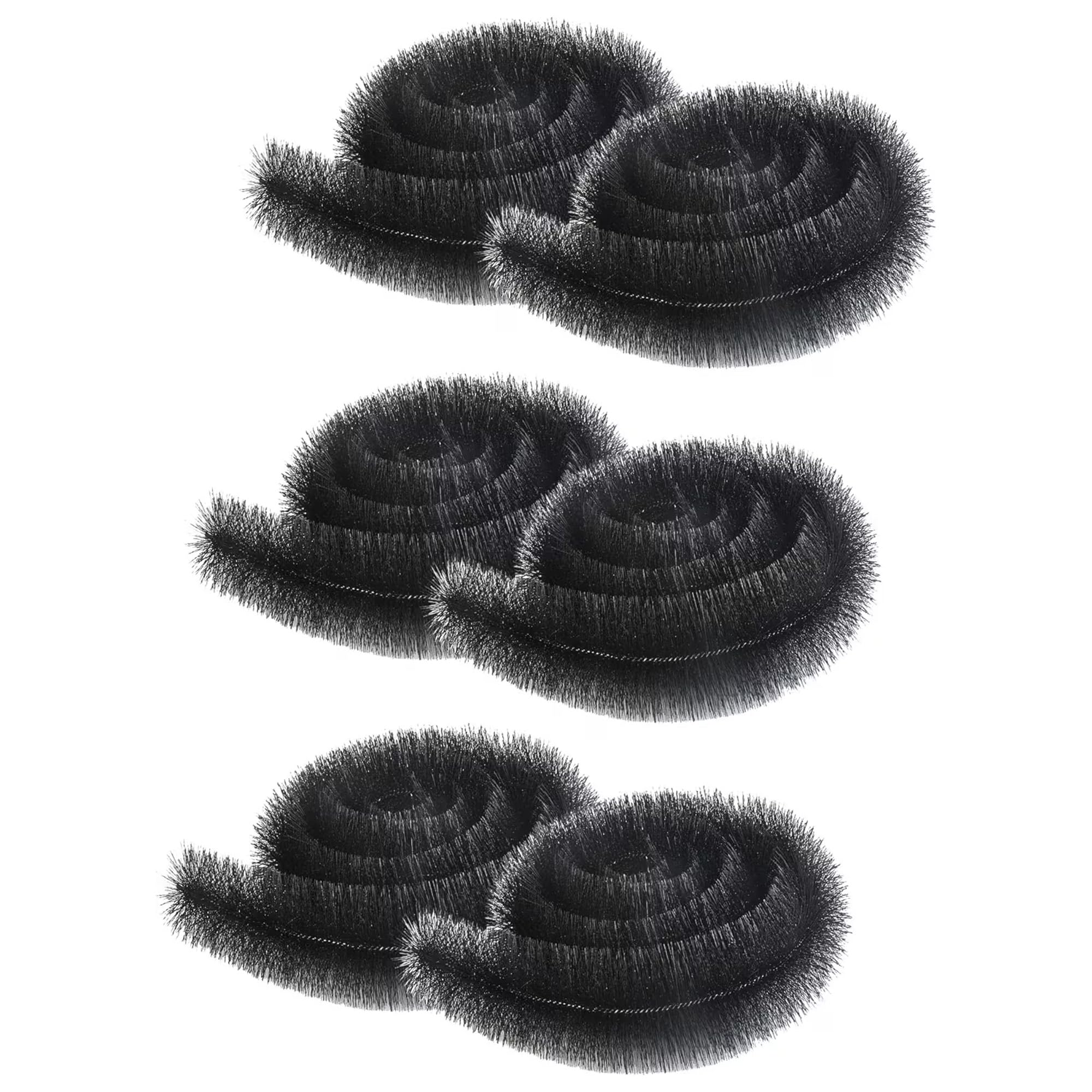 Storm Trading Group Black Gutter Brush 4M X 100Mm Leaf Guard To Keep Out Debris, Moss & Leaf Drain Down Pipe Gutter Cleaning Tool (3)