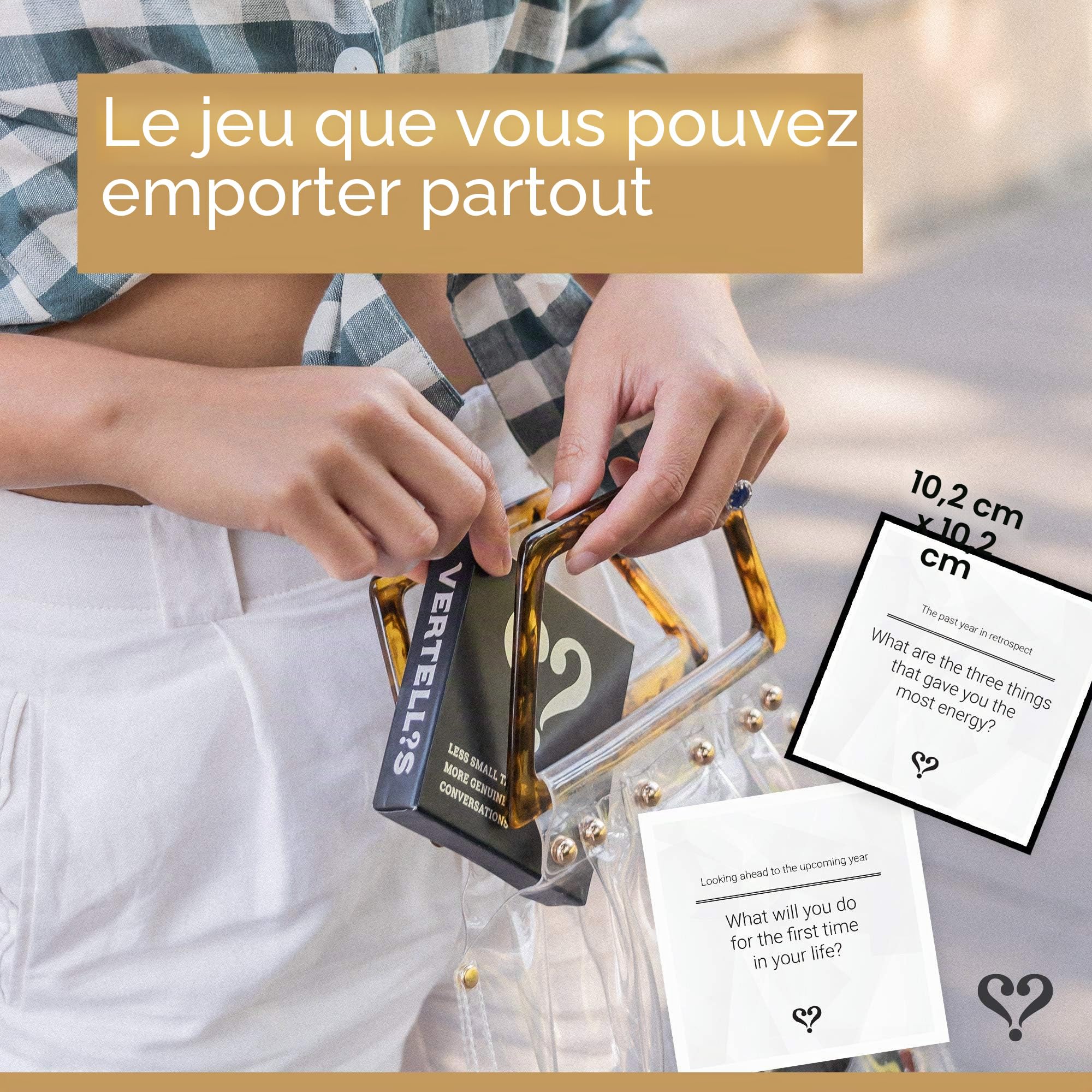 Vertellis Cartes de conversation Holiday Edition - Démarreurs de conversation bien pensés et questions pour les fêtes et les rassemblements - Cartes de pleine conscience et de conversation engageantes