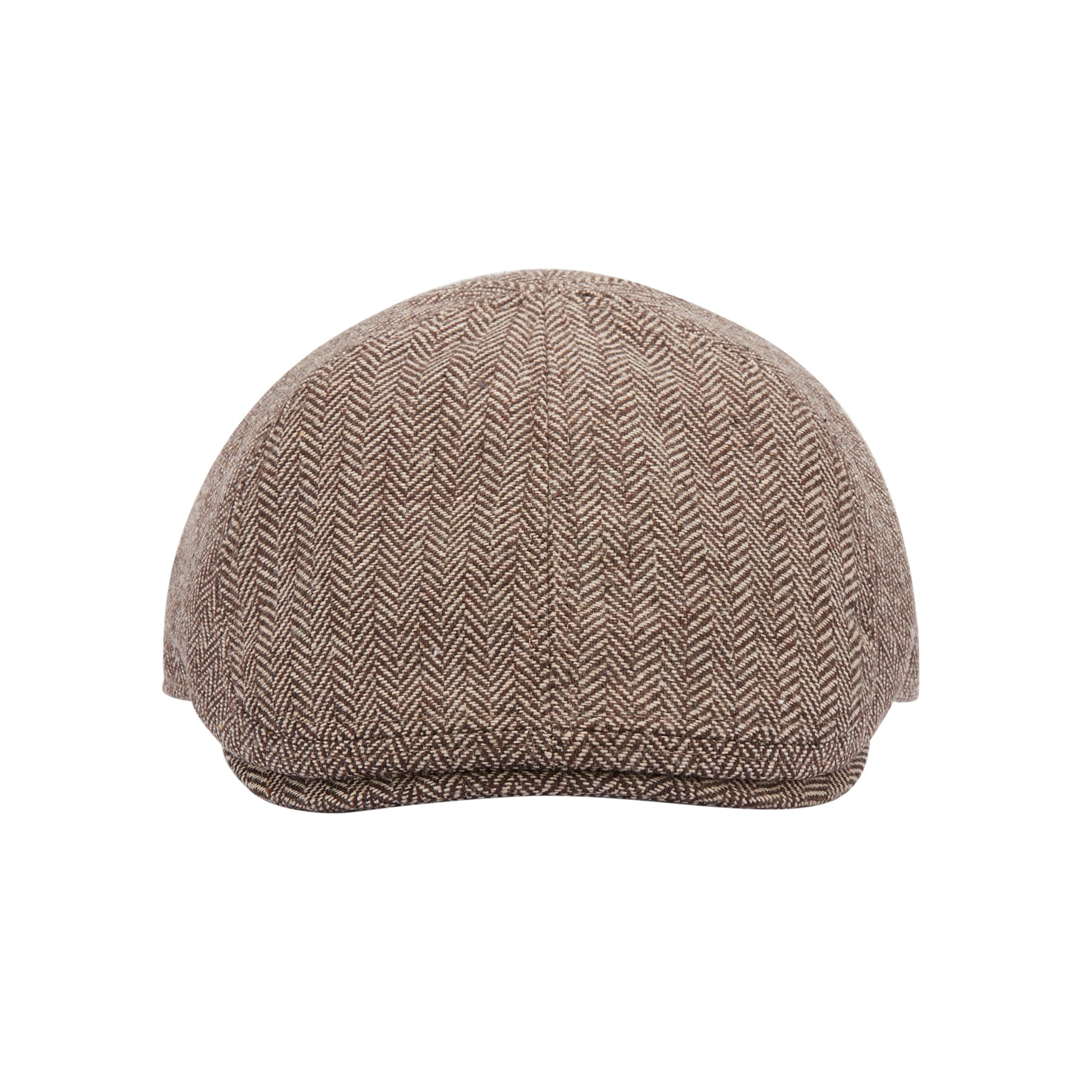 Men’s Flat Cap Peaky Blender Tweed Ivy Gatsby Cap – Classic British Style Newsboy Driving Golf Hat – Lightweight Breathable Vintage Fashion Cap for Men (Beige Peaky Blender Pattern) 3