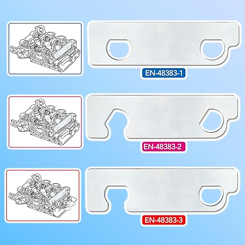 Miniatura 3 de EN 48383 Kit de herramientas de retención de árbol de levas EN 46105 Compatible con Cadillac, Buick, Chevrolet, Vauxhall, Saab, Pontiac, Equinox,