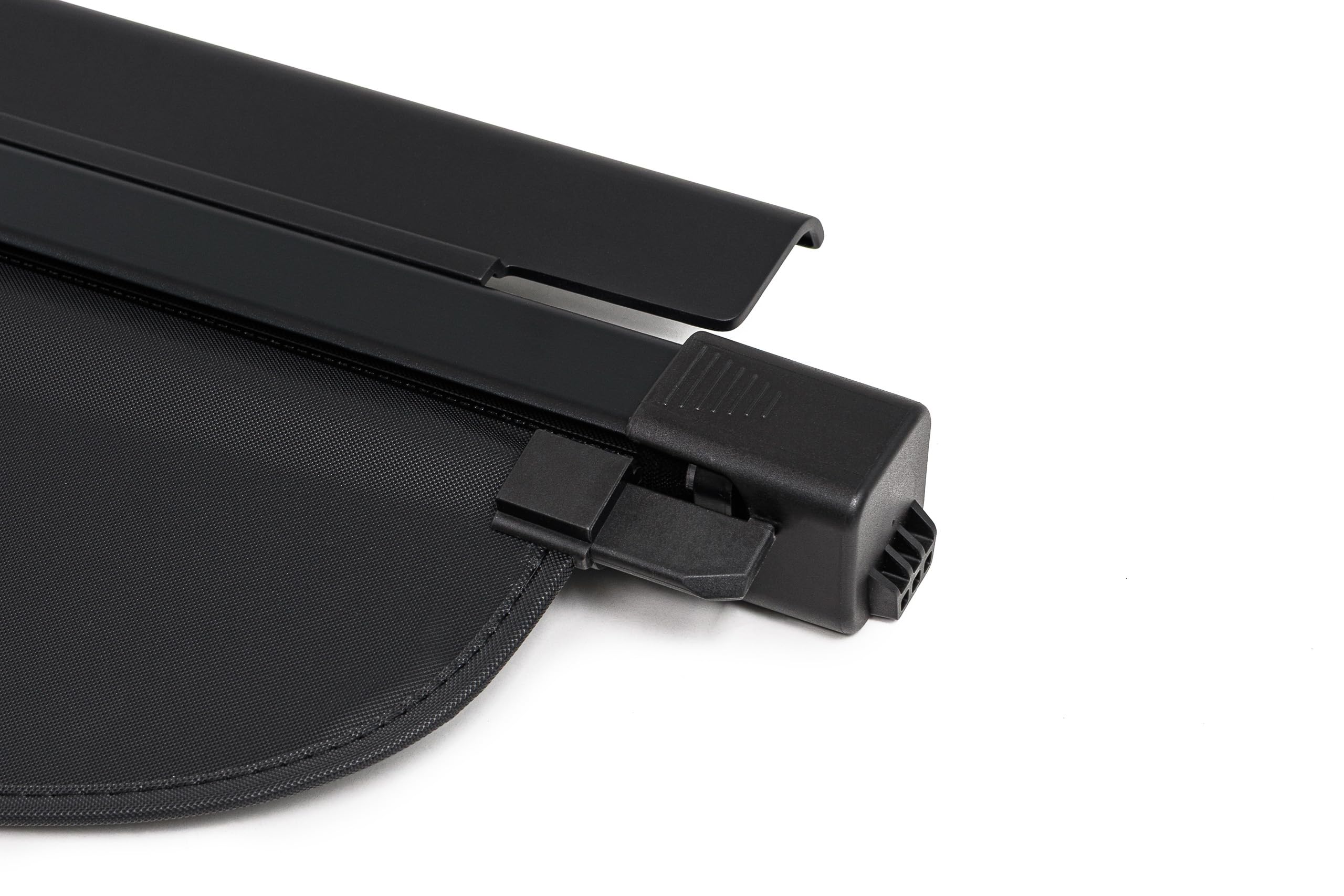 Kofferraumabdeckung Laderaumabdeckung mit Halterungen – Kofferraum Rollo Gepäckraumabdeckung passend für SEAT Leon MK3 III ST 2012-2020 Kombi 5F9867811B