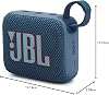 JBL Go4, Bluetooth Speaker, IP67, Blue