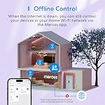 meross Smart Light Bulb, E26 RGB Wi-Fi LED Bulb 60W Equivalent with APP & Voice Control, Compatible with Alexa, Google, Apple HomeKit - Scene & Schedule Lighting, 2 Pack