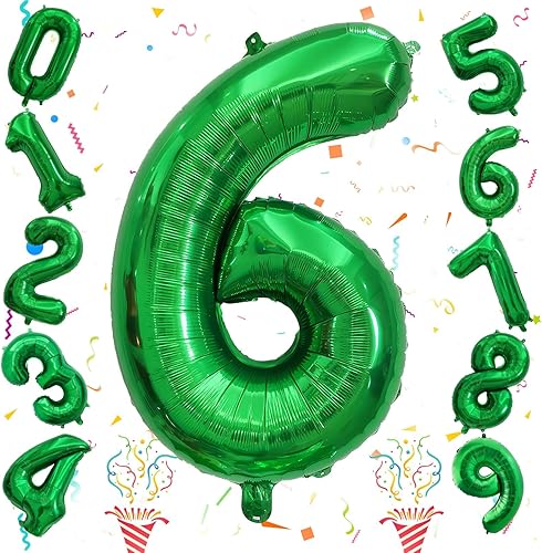 Vista 478 de Globos de 40 pulgadas, globo azul claro número 4, helio autoinflable de aluminio azul bebé para niños de 40 a 15 años, decoraciones de fiesta