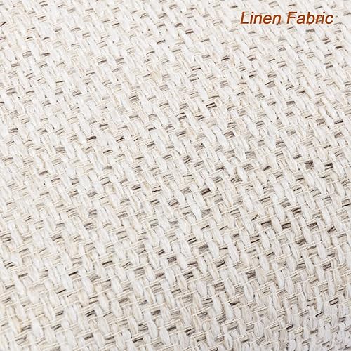 Miniatura 7 de Zesthouse Banco de zapatos tapizado para entrada con almacenamiento, cómodo banco de tela para dormitorio, extremo de cama, zapatero de metal