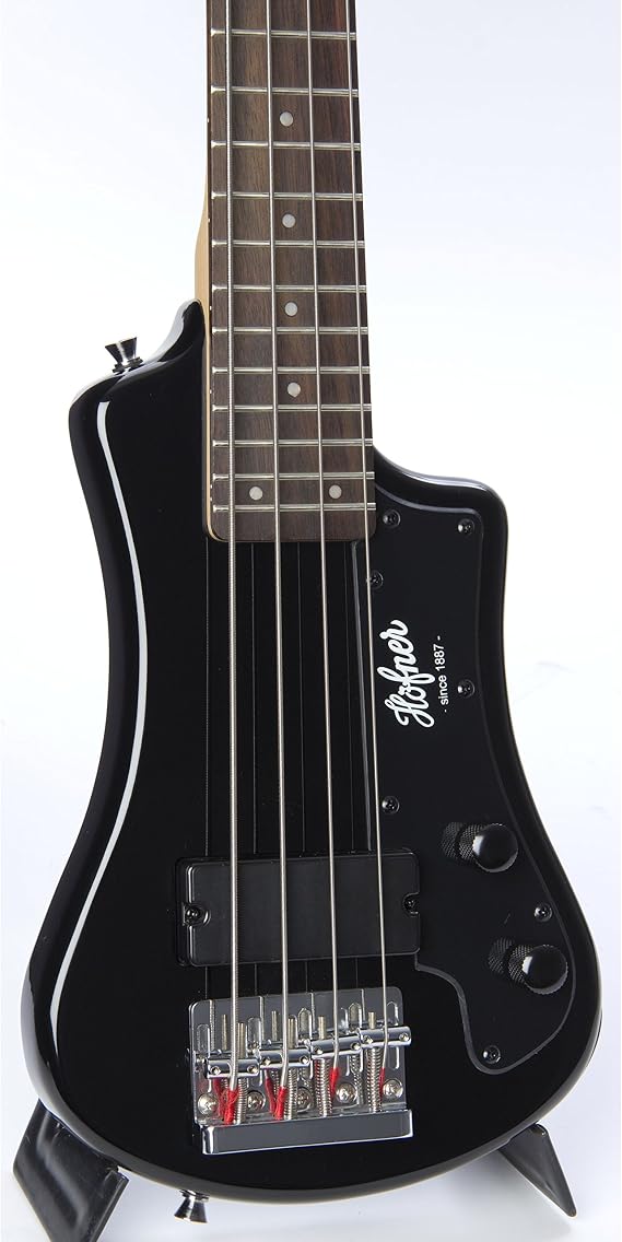 Hofner HCT Shorty Bass Guitar - Black