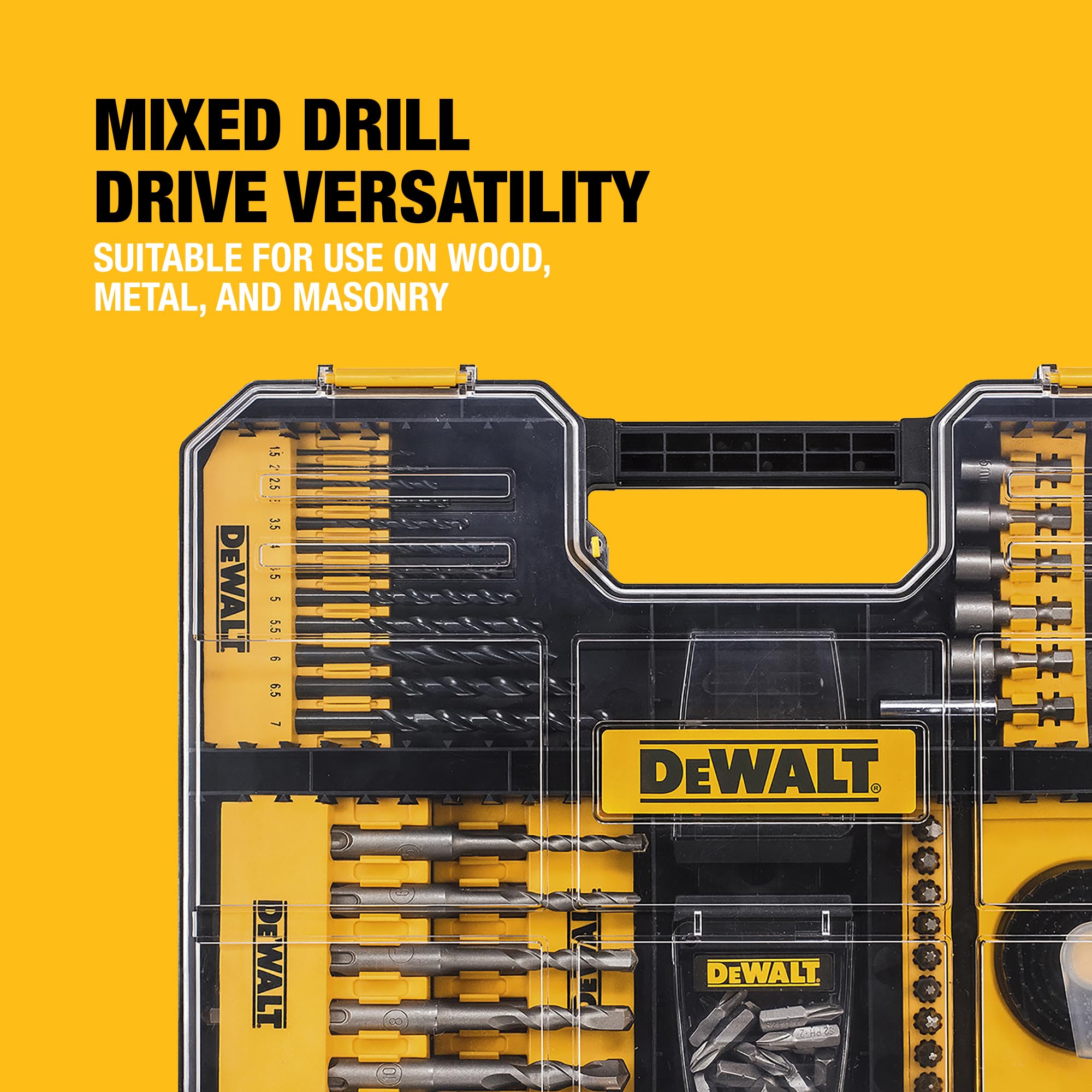 DEWALT Drill Drive Set (102 pc.), DT71583-QZ, Grey - Image 2